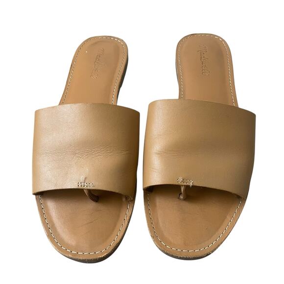 Madewell Tan Leather Flats - Picture 3 of 8
